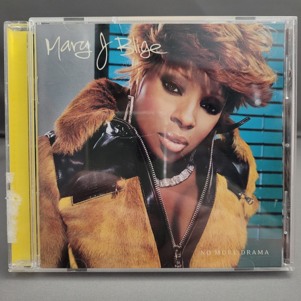 No More Drama Mary J Blige (CD,‎ 2001)